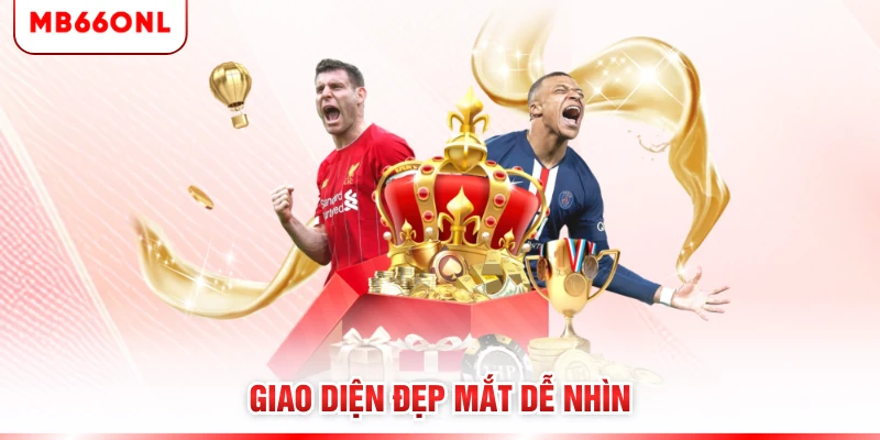 Giao diện đẹp mắt dễ nhìn